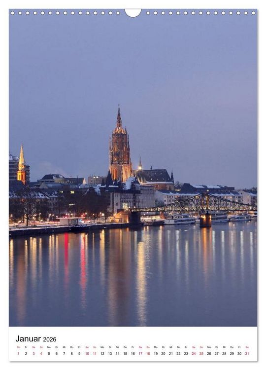 Produktbild: Frankfurt am Main 2026 Bilder vom Taxifahrer (Wandkalender 2026 DIN A3 hoch), CALVENDO Monatskalender