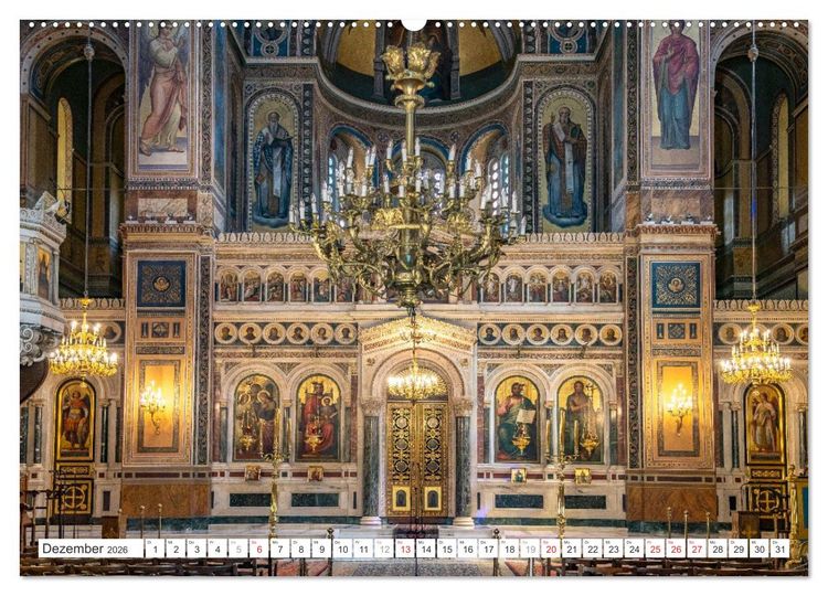 Produktbild: Griechenland - Athen (Wandkalender 2026 DIN A2 quer), CALVENDO Monatskalender
