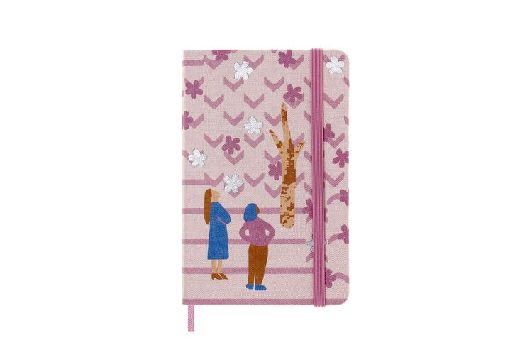 Produktbild: Moleskine Limited Edition Notebook Sakura, Pocket, Ruled, Couple, Hard Cover (5 x 8.25)
