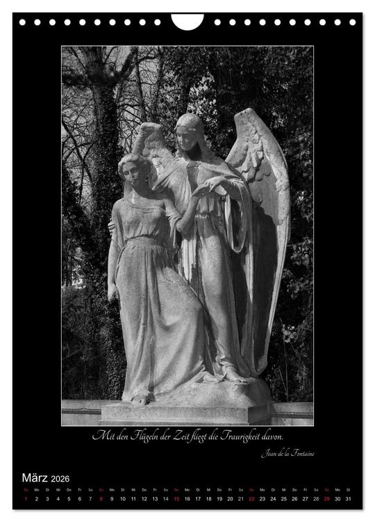 Produktbild: S&uuml;dfriedhof Leipzig (Wandkalender 2026 DIN A4 hoch), CALVENDO Monatskalender