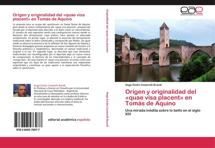 Produktbild: Origen y originalidad del 'quae visa placent' en Tom&aacute;s de Aquino