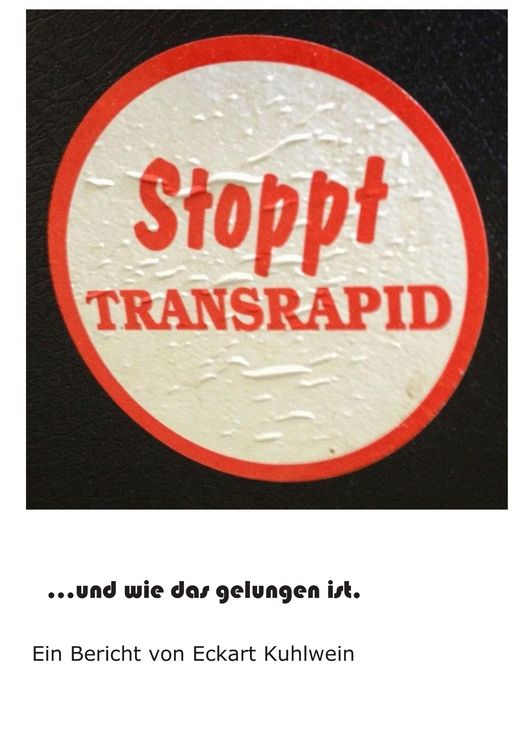 Produktbild: Stoppt Transrapid...und wie das gelungen ist