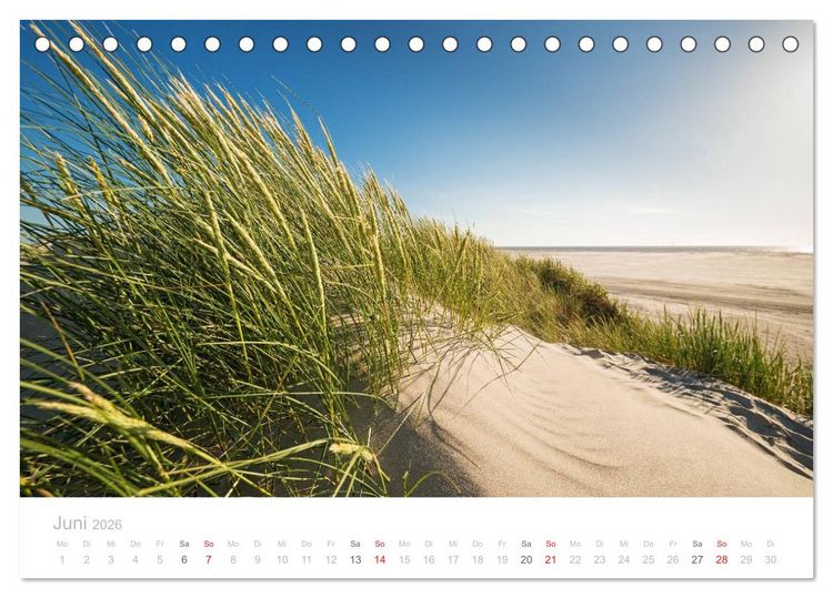 Produktbild: St. Peter-Ording (Tischkalender 2026 DIN A5 quer), CALVENDO Monatskalender