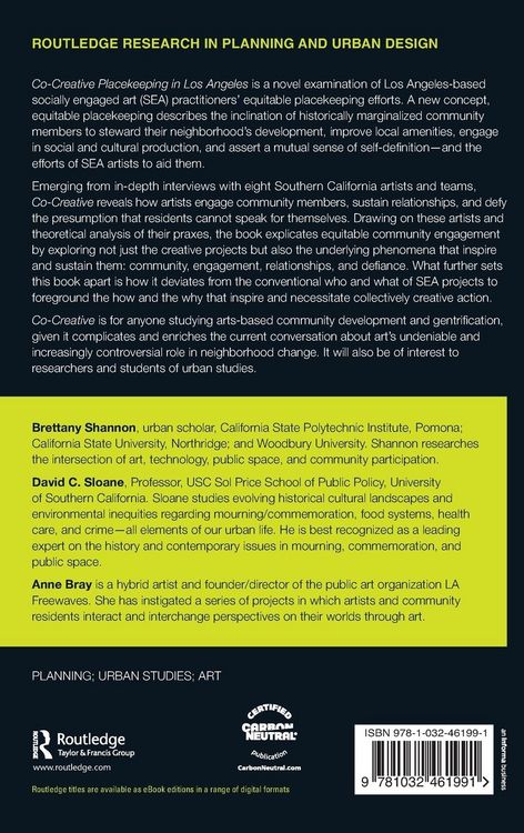 Produktbild: Co-Creative Placekeeping in Los Angeles
