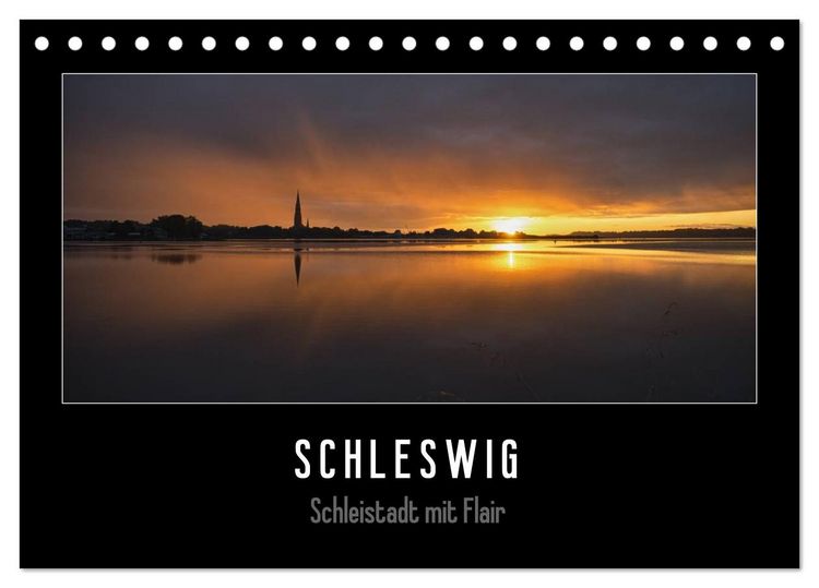 Produktbild: Schleswig - Schleistadt mit Flair (Tischkalender 2026 DIN A5 quer), CALVENDO Monatskalender