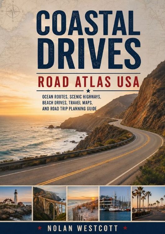 Produktbild: Coastal Drives Road Atlas USA