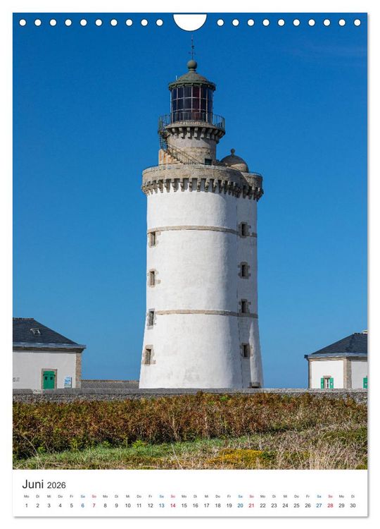 Produktbild: Leuchtturm-Legenden im Westen der Bretagne (Wandkalender 2026 DIN A4 hoch), CALVENDO Monatskalender