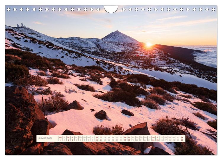 Produktbild: La Magie de T&eacute;n&eacute;riffe (Calendrier mural 2026 DIN A4 vertical), CALVENDO calendrier mensuel
