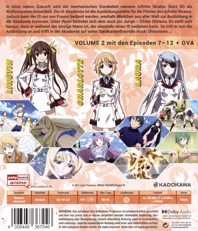 Produktbild: Infinite Stratos - Volume 2 LTD.