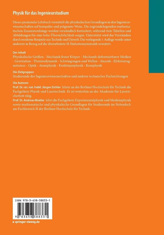 Physik für das Ingenieurstudium