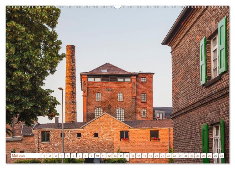 Produktbild: K&ouml;ln Widdersdorf - Bl&uuml;tentr&auml;ume und l&auml;ndliche Idylle (hochwertiger Premium Wandkalender 2026 DIN A2 quer), Kunstdruck in Hochglanz