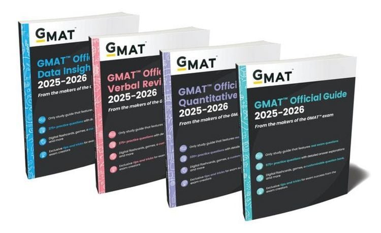 Produktbild: GMAT Official Guide 2025-2026 Bundle: Books + Onli ne Question Bank&nbsp;