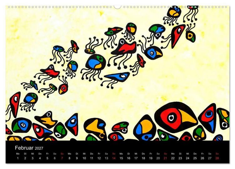 Produktbild: Humorvolle PopArt - Kunstkalender von Claudia Elsner (hochwertiger Premium Wandkalender 2027 DIN A2 quer), Kunstdruck in Hochglanz