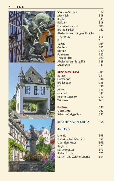 Produktbild: TRESCHER Reiseführer Mosel