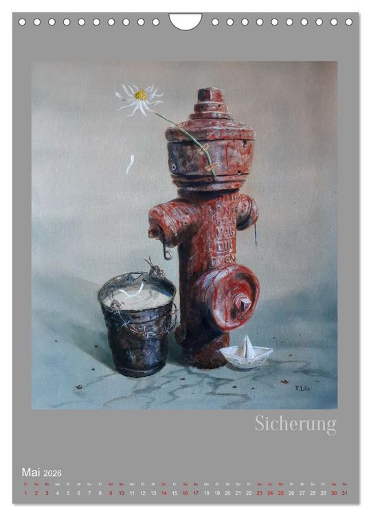 Produktbild: ART der Betrachtung (Wandkalender 2026 DIN A4 hoch), CALVENDO Monatskalender