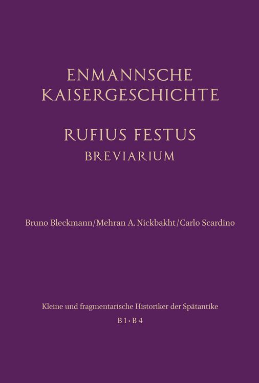 Produktbild: Enmannsche Kaisergeschichte. Rufius Festus