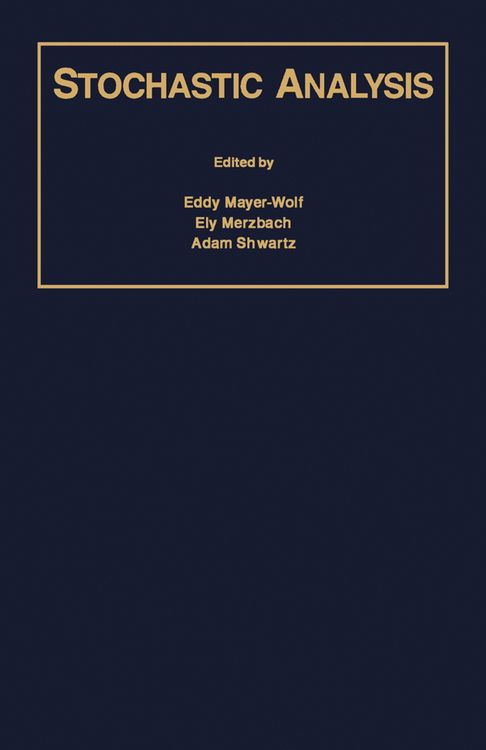 Produktbild: Stochastic Analysis