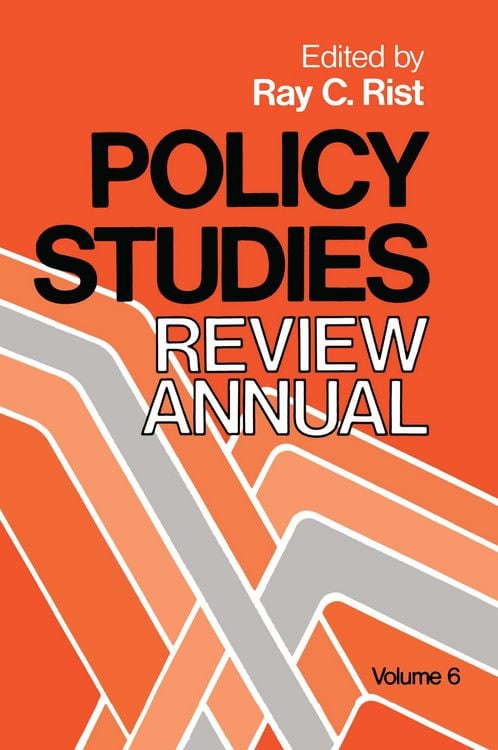 Produktbild: Policy Studies: Review Annual