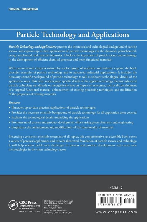 Produktbild: Particle Technology and Applications