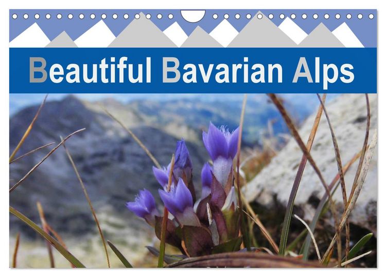 Produktbild: Beautiful Bavarian Alps (Wall Calendar 2026 DIN A4 landscape), CALVENDO 12 Month Wall Calendar
