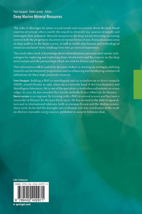Produktbild: Deep Marine Mineral Resources