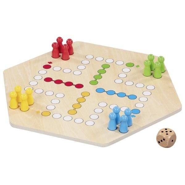 Produktbild: Ludo f&uuml;r bis zu 6 Spieler, beidseitig bedruckt