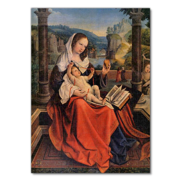 Produktbild: Lais Puzzle Bernaerd van Orley - Maria mit Kind 500 Teile