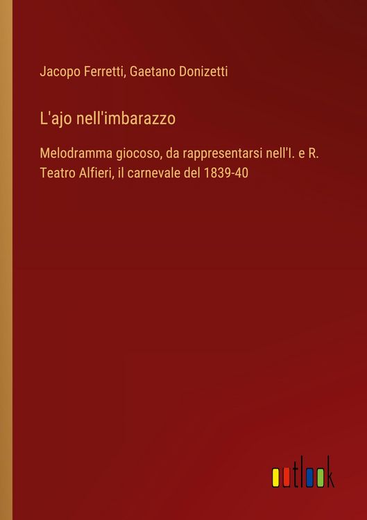 Produktbild: L'ajo nell'imbarazzo