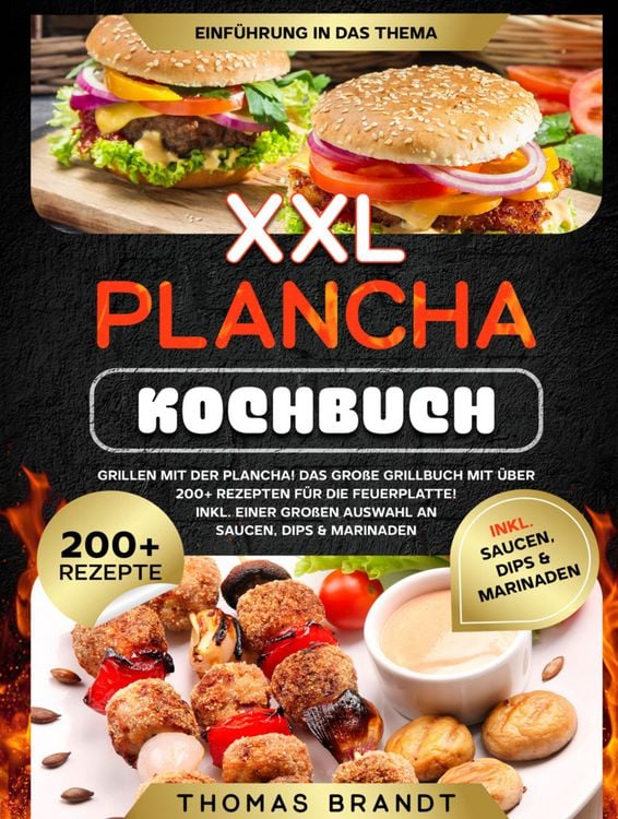 Produktbild: XXL Plancha Kochbuch
