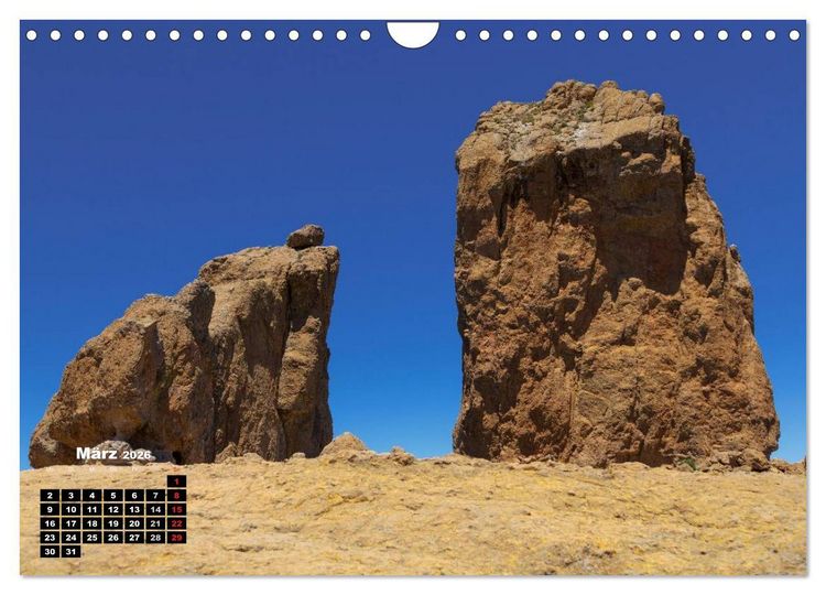 Produktbild: Auf Schusters Rappen... Gran Canaria (Wandkalender 2026 DIN A4 quer), CALVENDO Monatskalender