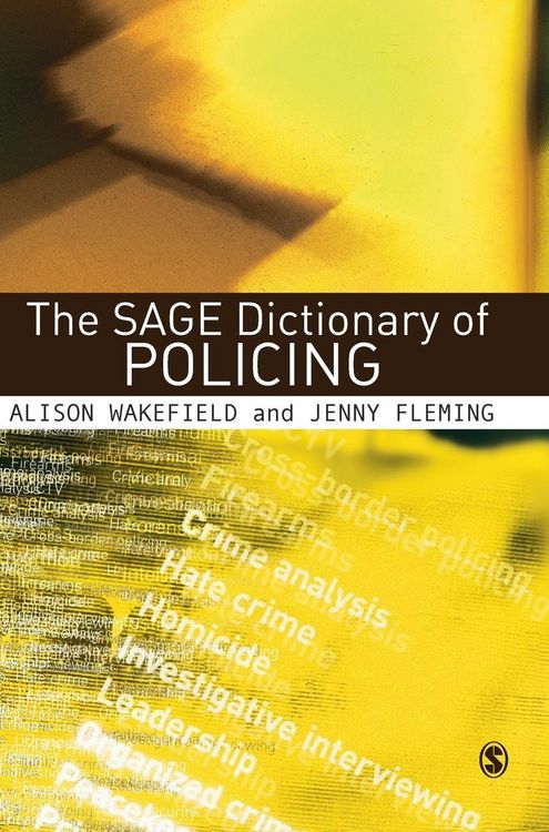 Produktbild: The SAGE Dictionary of Policing