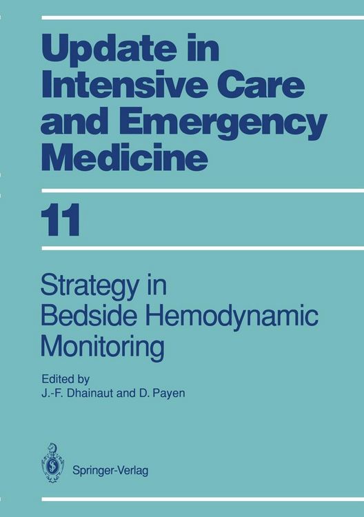 Produktbild: Strategy in Bedside Hemodynamic Monitoring