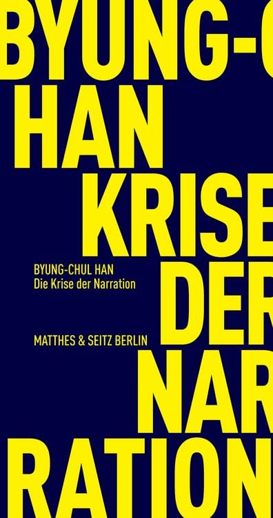 Produktbild: Die Krise der Narration