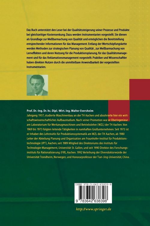 Produktbild: Proze&szlig;orientiertes Qualit&auml;tscontrolling