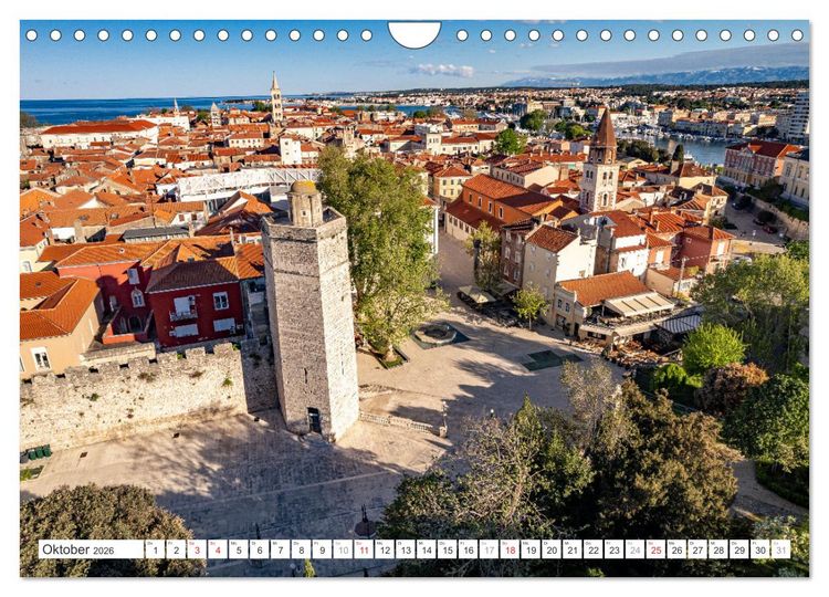 Produktbild: Kroatien - Zadar (Wandkalender 2026 DIN A4 quer), CALVENDO Monatskalender