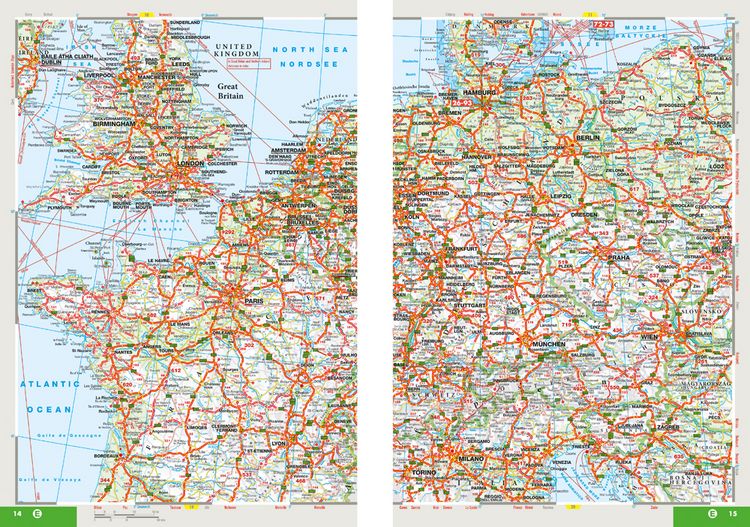 Produktbild: MARCO POLO Reiseatlas D&auml;nemark 1:200.000