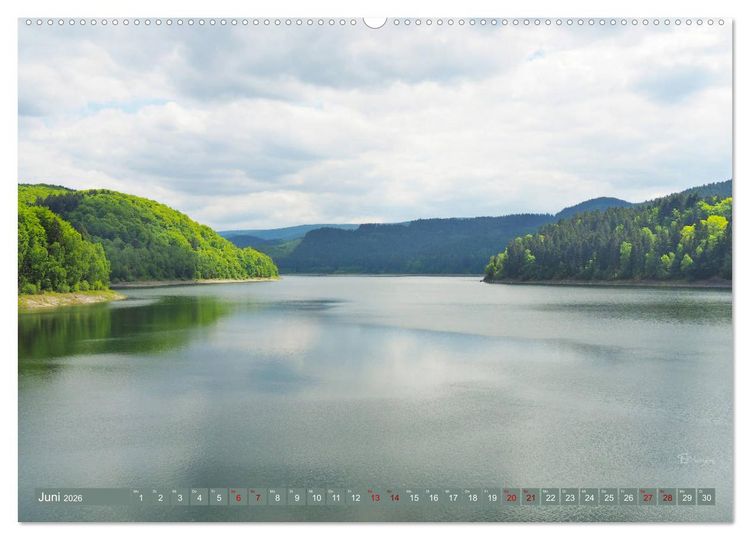 Produktbild: Niedersachsen - Malerische Landschaften (Wandkalender 2026 DIN A2 quer), CALVENDO Monatskalender