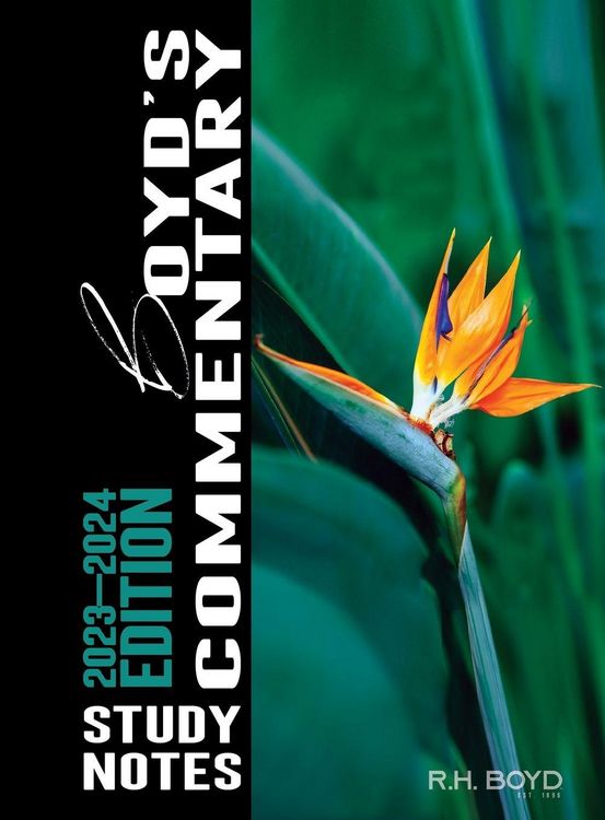 Produktbild: 2023-2024 Boyd's Commentary Study Notes