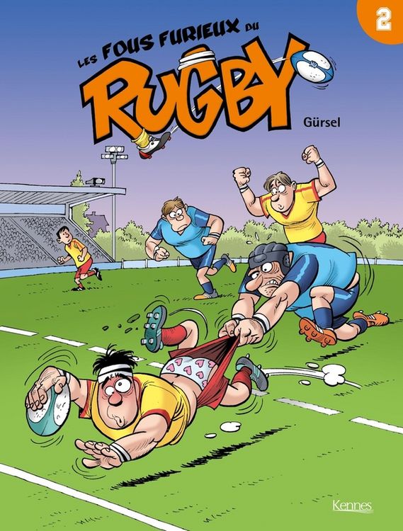 Produktbild: Les fous furieux du rugby. Tome 2