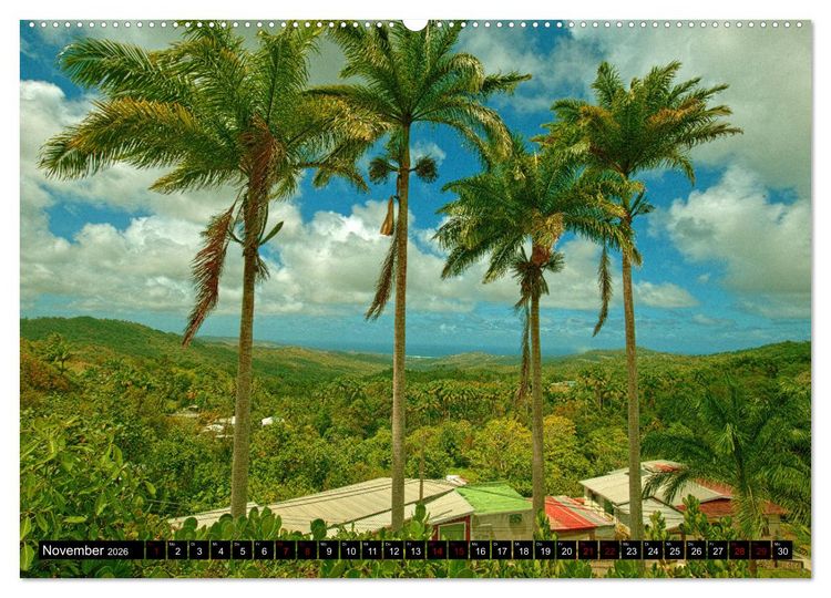 Produktbild: Barbados (hochwertiger Premium Wandkalender 2026 DIN A2 quer), Kunstdruck in Hochglanz