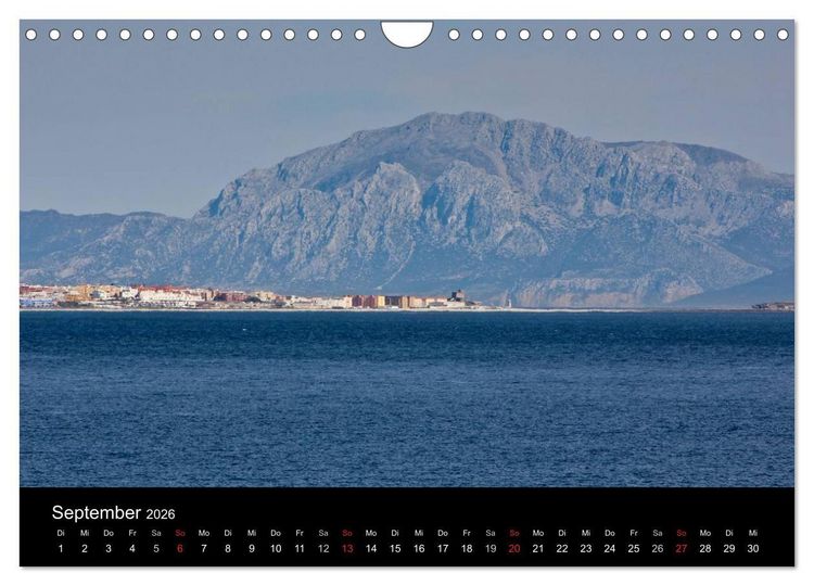 Produktbild: Tarifa - Andalusien (Wandkalender 2026 DIN A4 quer), CALVENDO Monatskalender