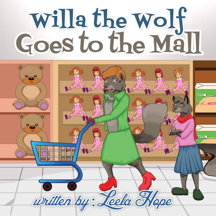 Produktbild: Willa the Wolf Goes to the Mall (Bedtime children's books for kids, early readers)