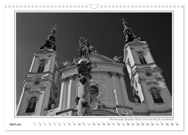 Produktbild: Wien auf den zweiten Blick (Wandkalender 2026 DIN A3 quer), CALVENDO Monatskalender