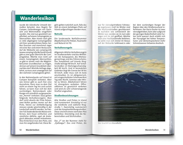Produktbild: KOMPASS Wanderf&uuml;hrer Island, 70 Touren mit Extra-Tourenkarte