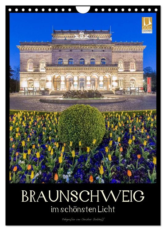 Produktbild: Braunschweig im sch&ouml;nsten Licht (Wandkalender 2026 DIN A4 hoch), CALVENDO Monatskalender