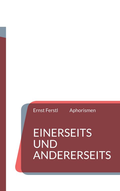 Produktbild: Einerseits und andererseits