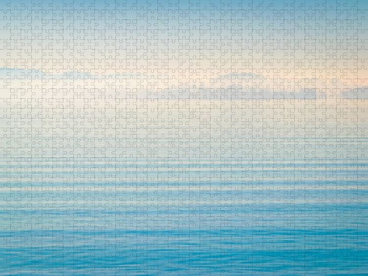 Produktbild: CALVENDO Puzzle Fraueninsel am Morgen | 1000 Teile Lege-Gr&ouml;&szlig;e 64x48cm Foto-Puzzle f&uuml;r gl&uuml;ckliche Stunden