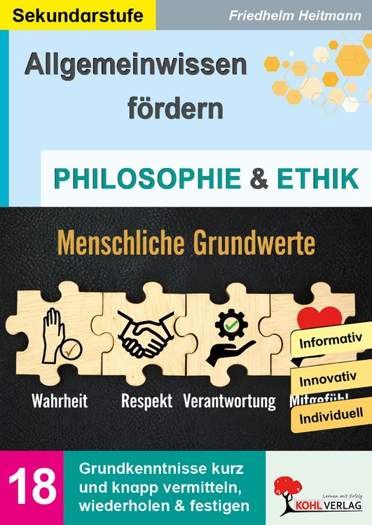 Produktbild: Allgemeinwissen f&ouml;rdern Philosophie und Ethik