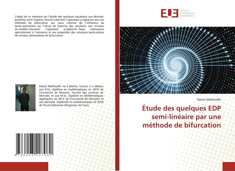 Produktbild: &Eacute;tude des quelques EDP semi-lin&eacute;aire par une m&eacute;thode de bifurcation