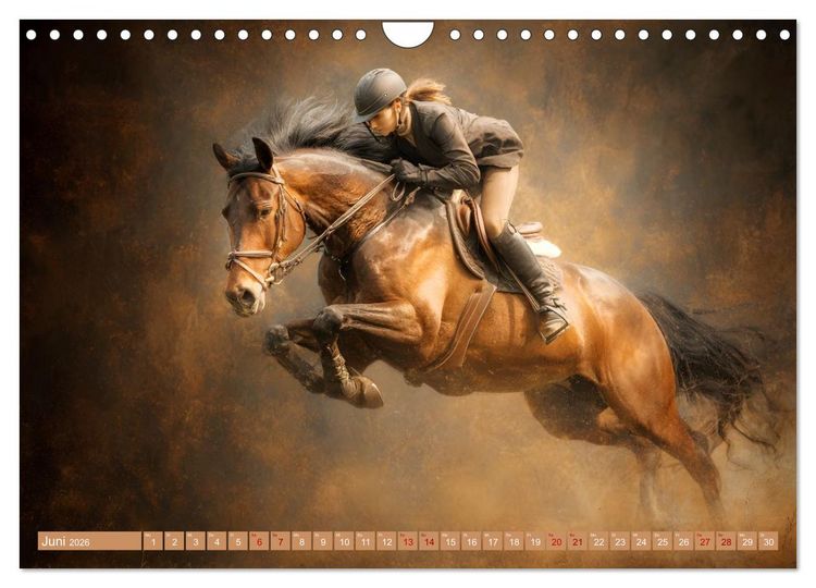 Produktbild: Wild im Herz, weich in der Hand (Wandkalender 2026 DIN A4 quer), CALVENDO Monatskalender